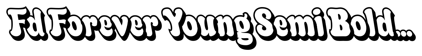 Fd Forever Young Semi Bold Italic